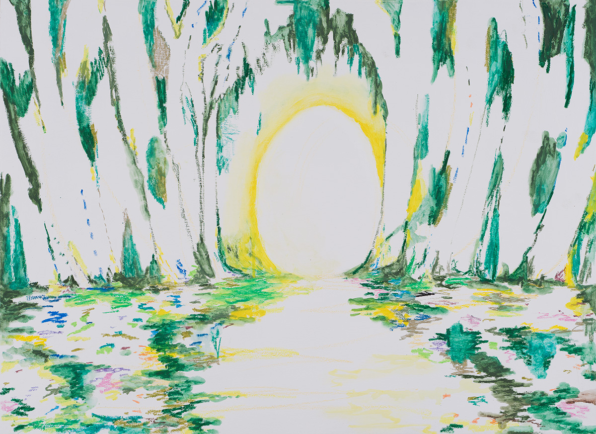 入賞「森の入口」：瀬戸口 朗子